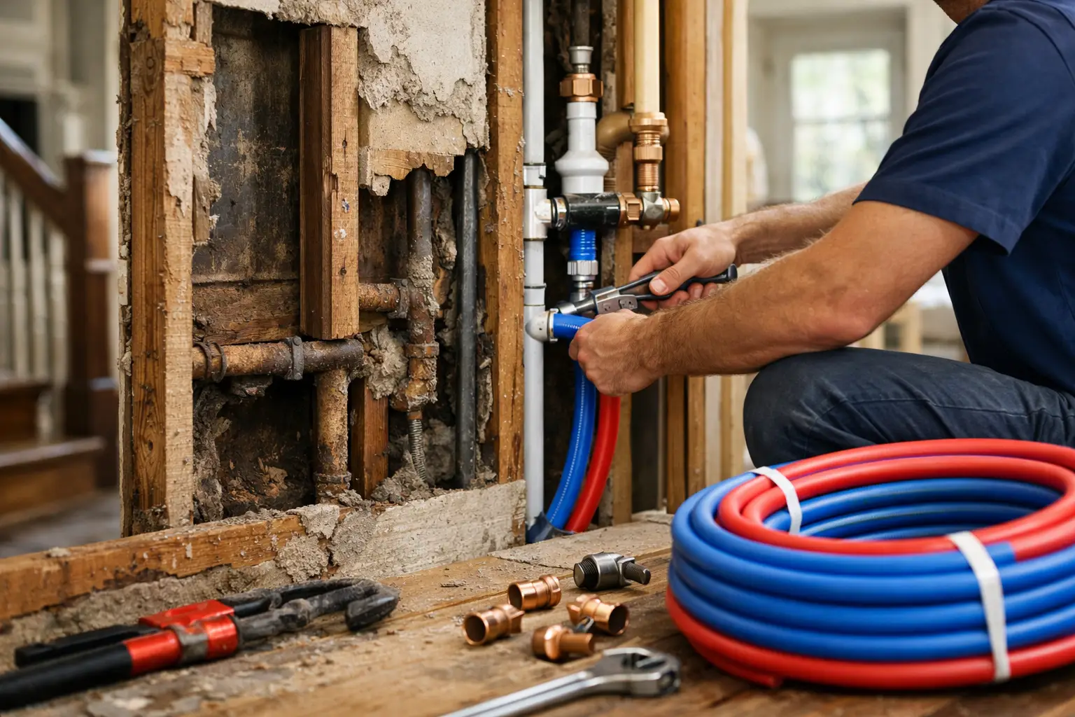 When Is Repiping an Old House Worth It?