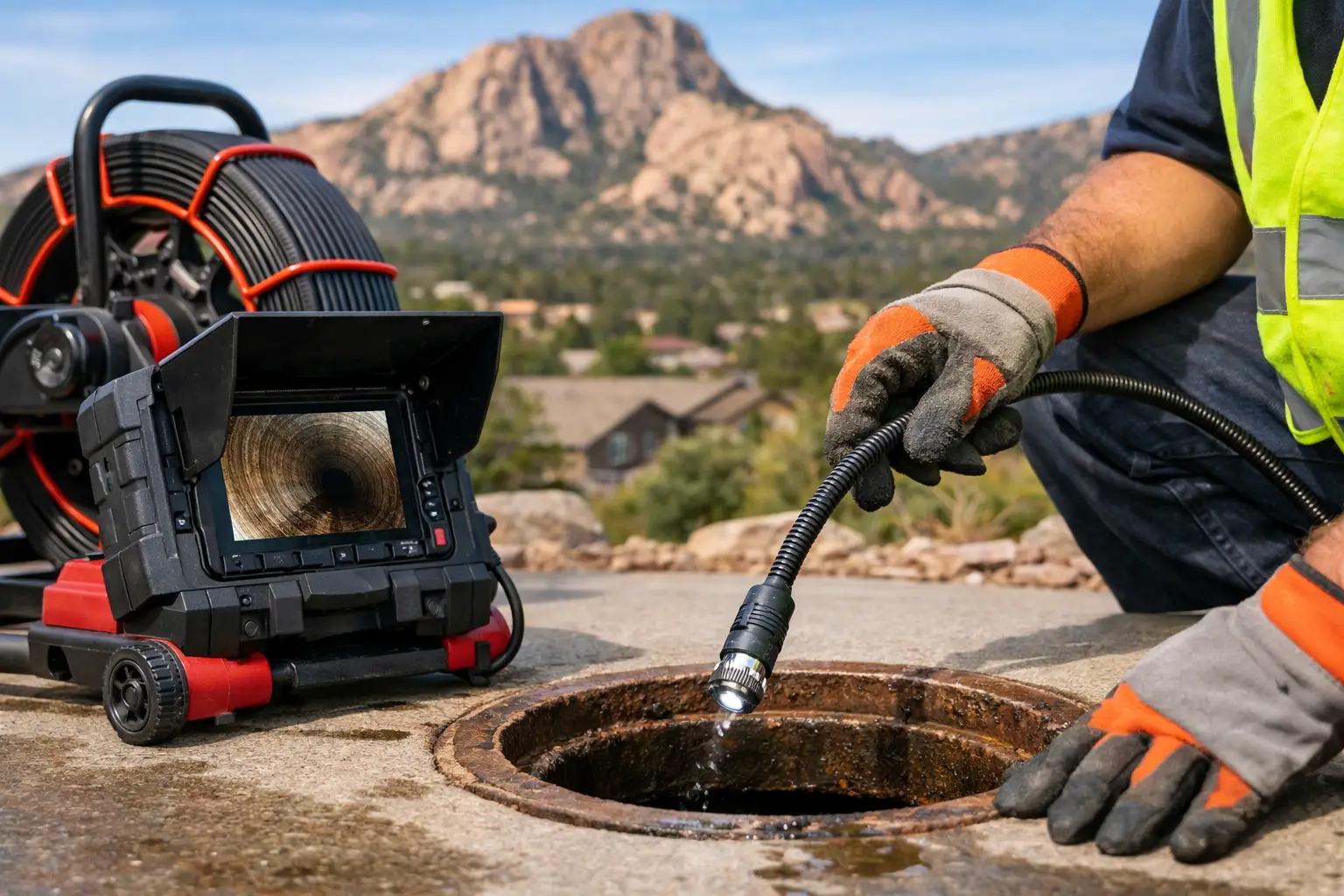 Drain Camera Inspection in Prescott, Arizona