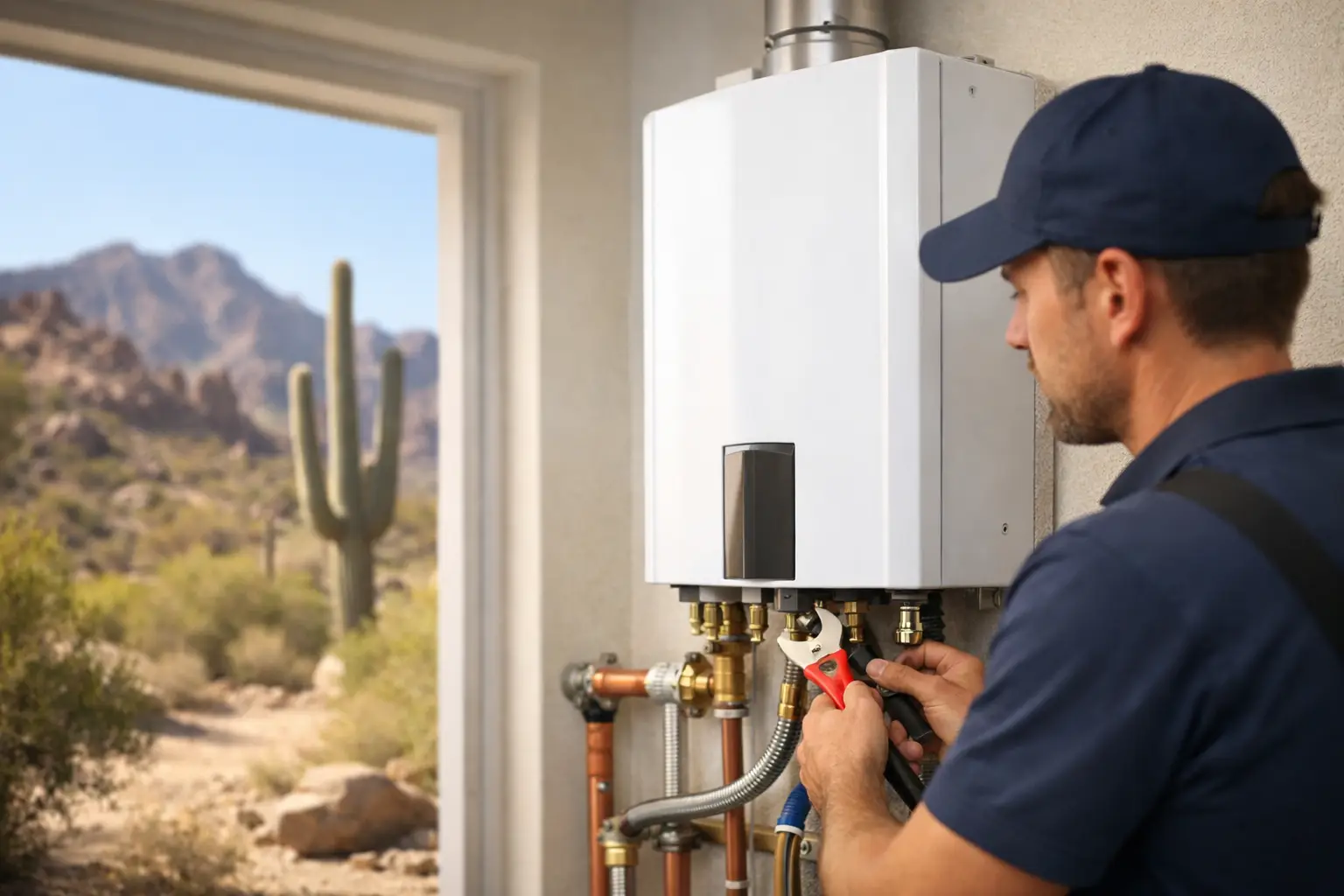 Tankless Water Heater Installation in Arizona